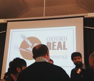 Kees Frederiks answering questions at Oxford Real Farming Conference 2018;