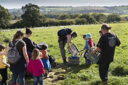 Huxhams Cross Farm farm club - children need nature