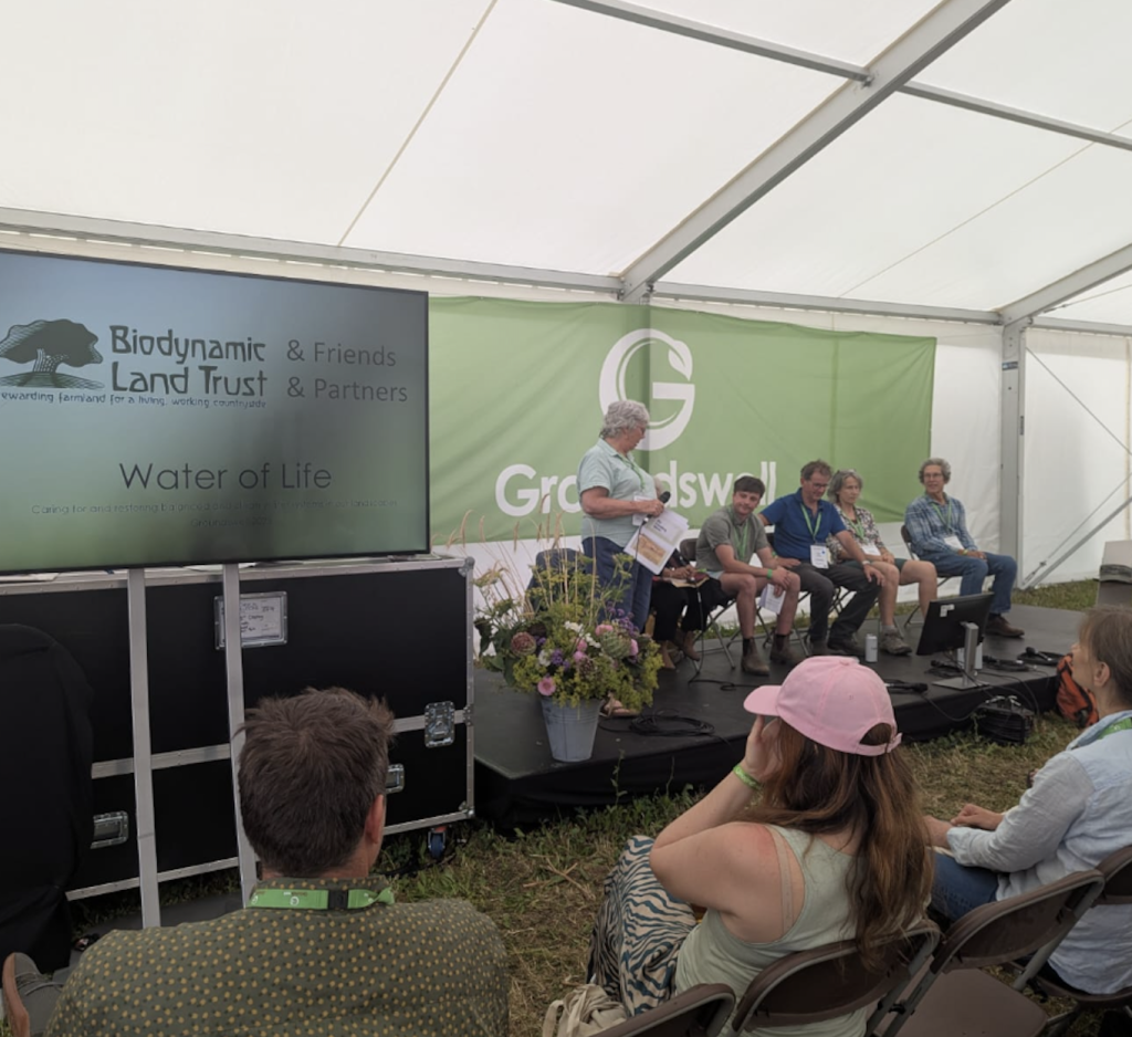 Water of Life Session at Groundswell